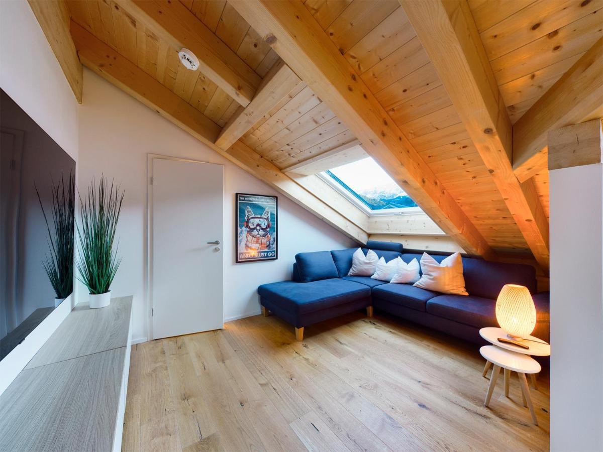 Alpenliebe Apartment การ์มิช-พาร์เทนเคียร์เชน ภายนอก รูปภาพ